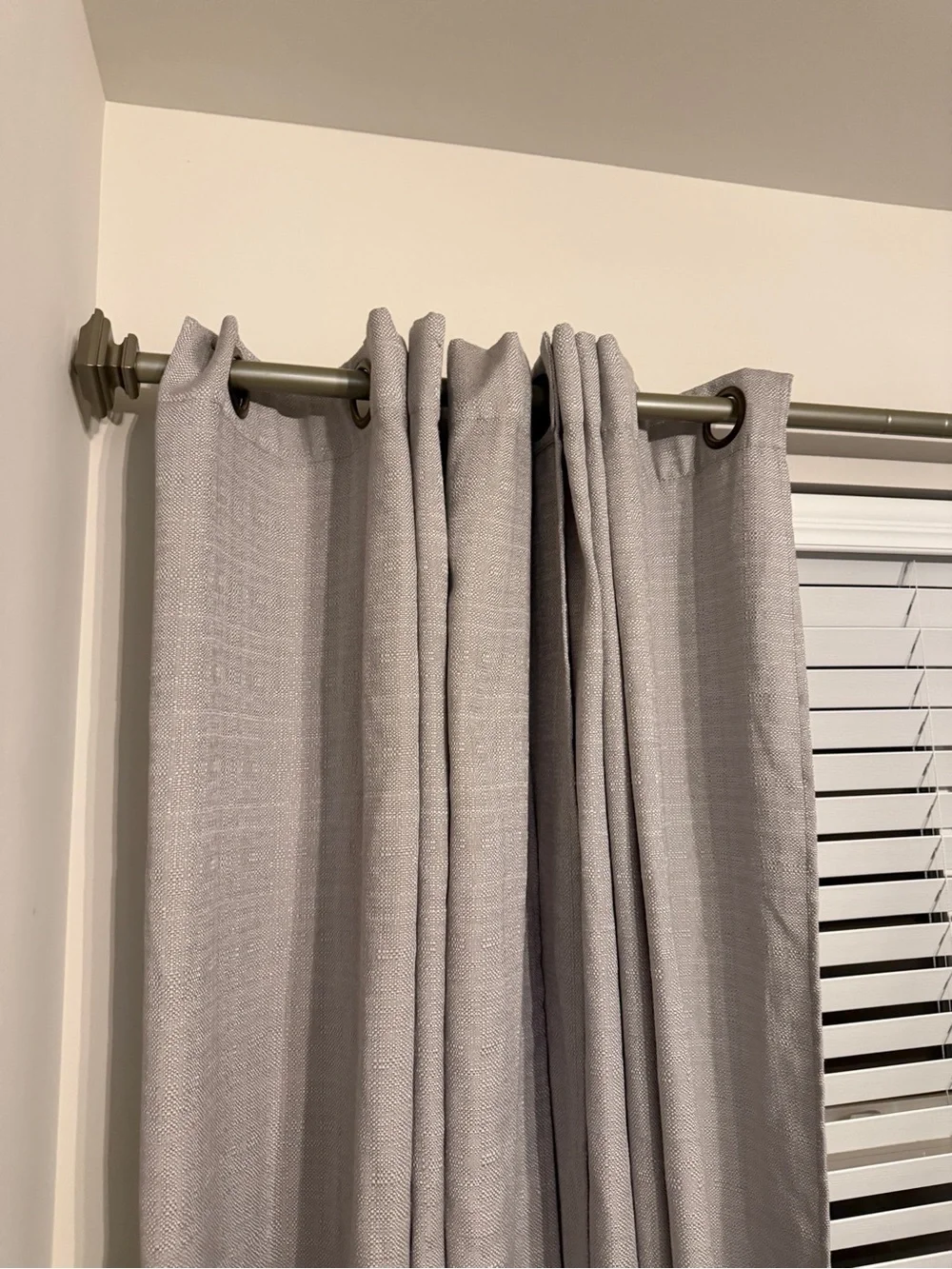 Renaissance curtains gray